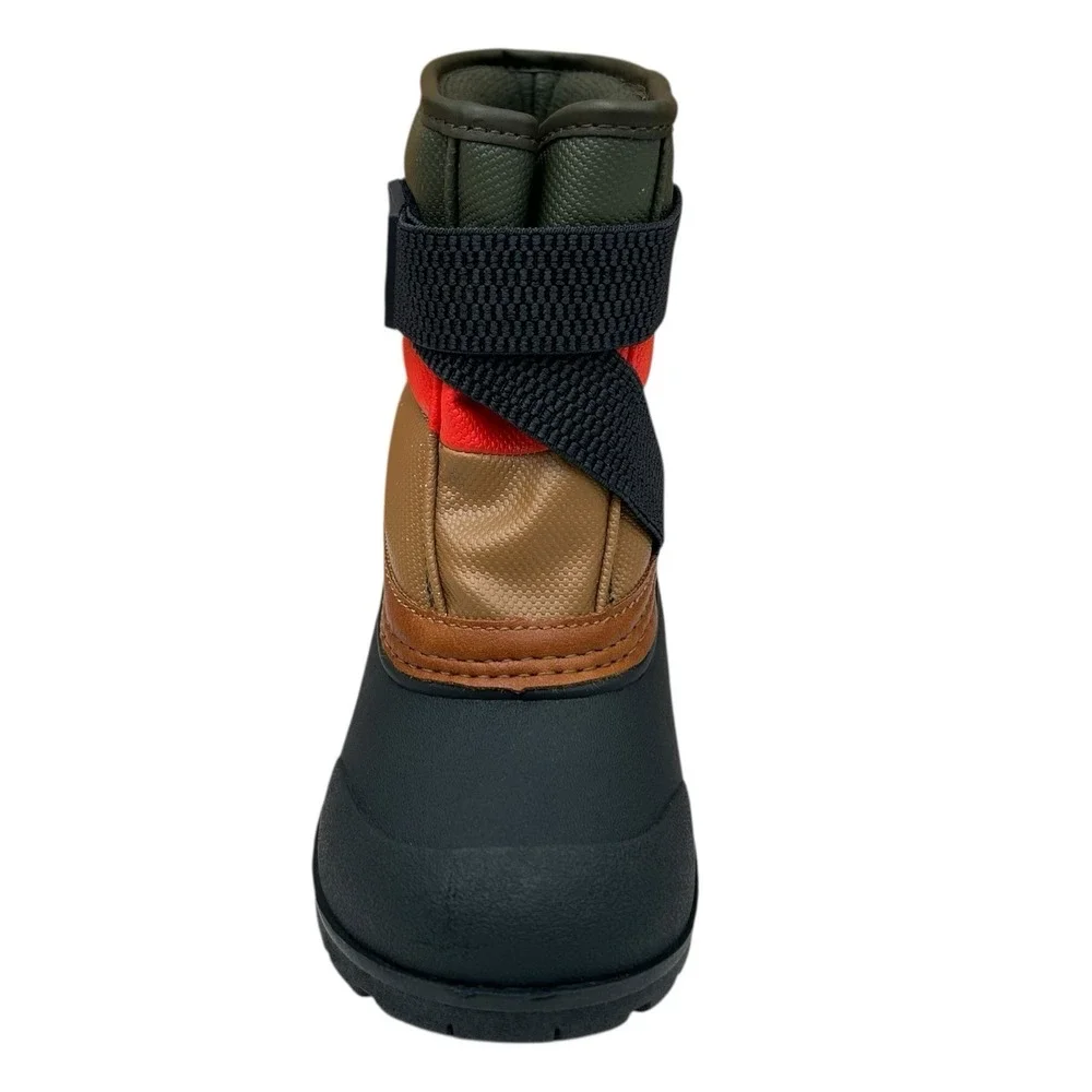 Carters Toddler Boys Girls Snow-Cold Weather Boots Size 8 Colorblock Mid Top‎